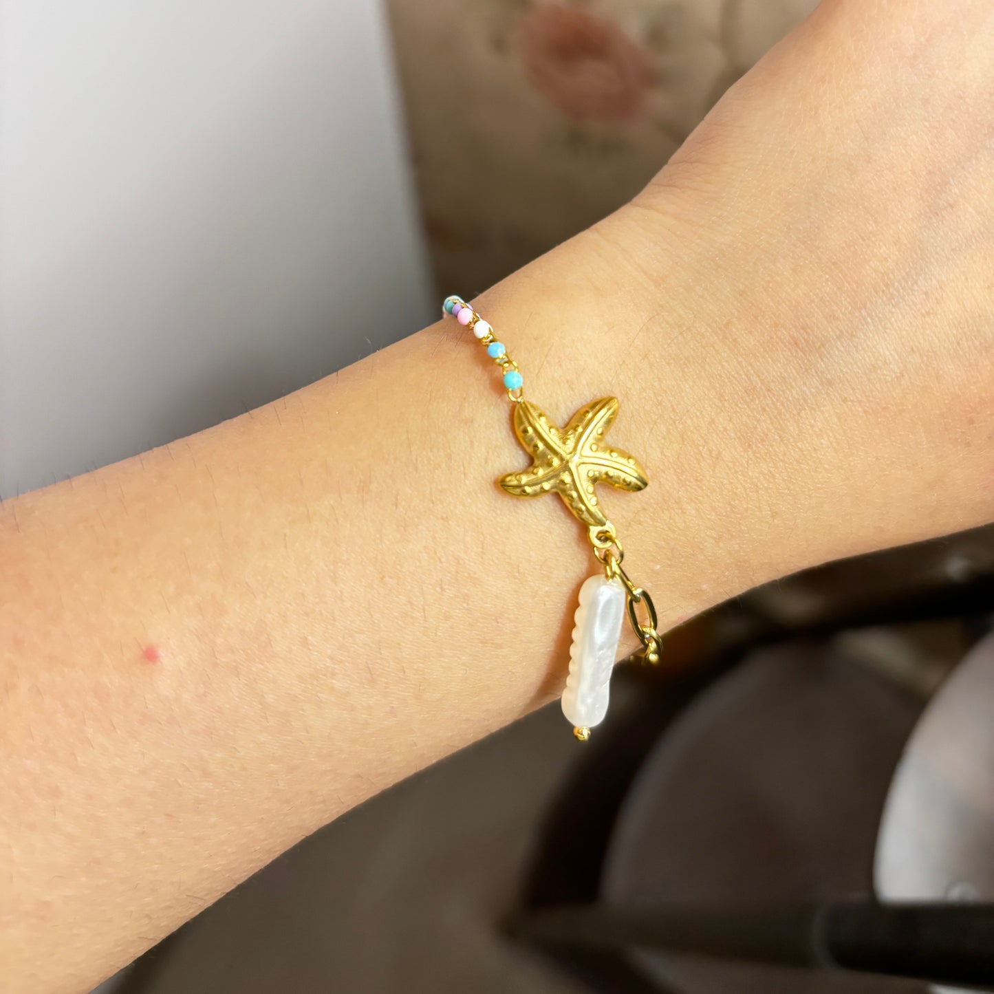 Star Charm Beachy Bracelet