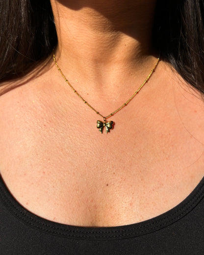 Bebe Bow Necklace